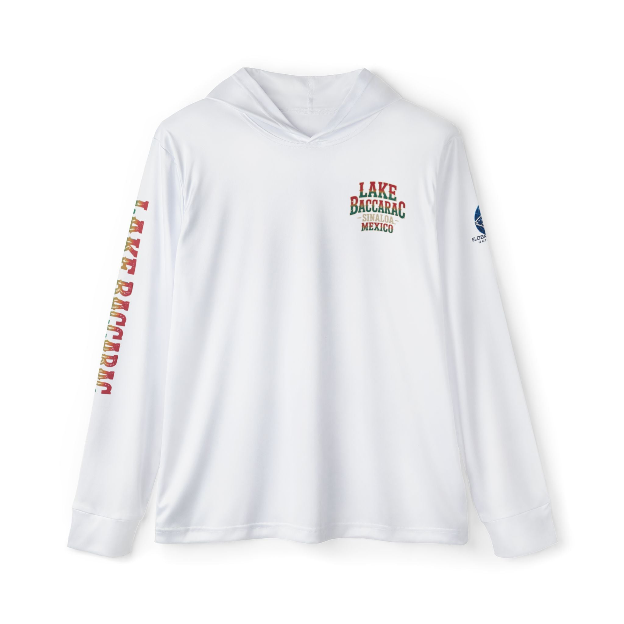 Lake Baccarac Sinaloa Mexico - Performance Fishing Hoodie | Tacos and Tequila