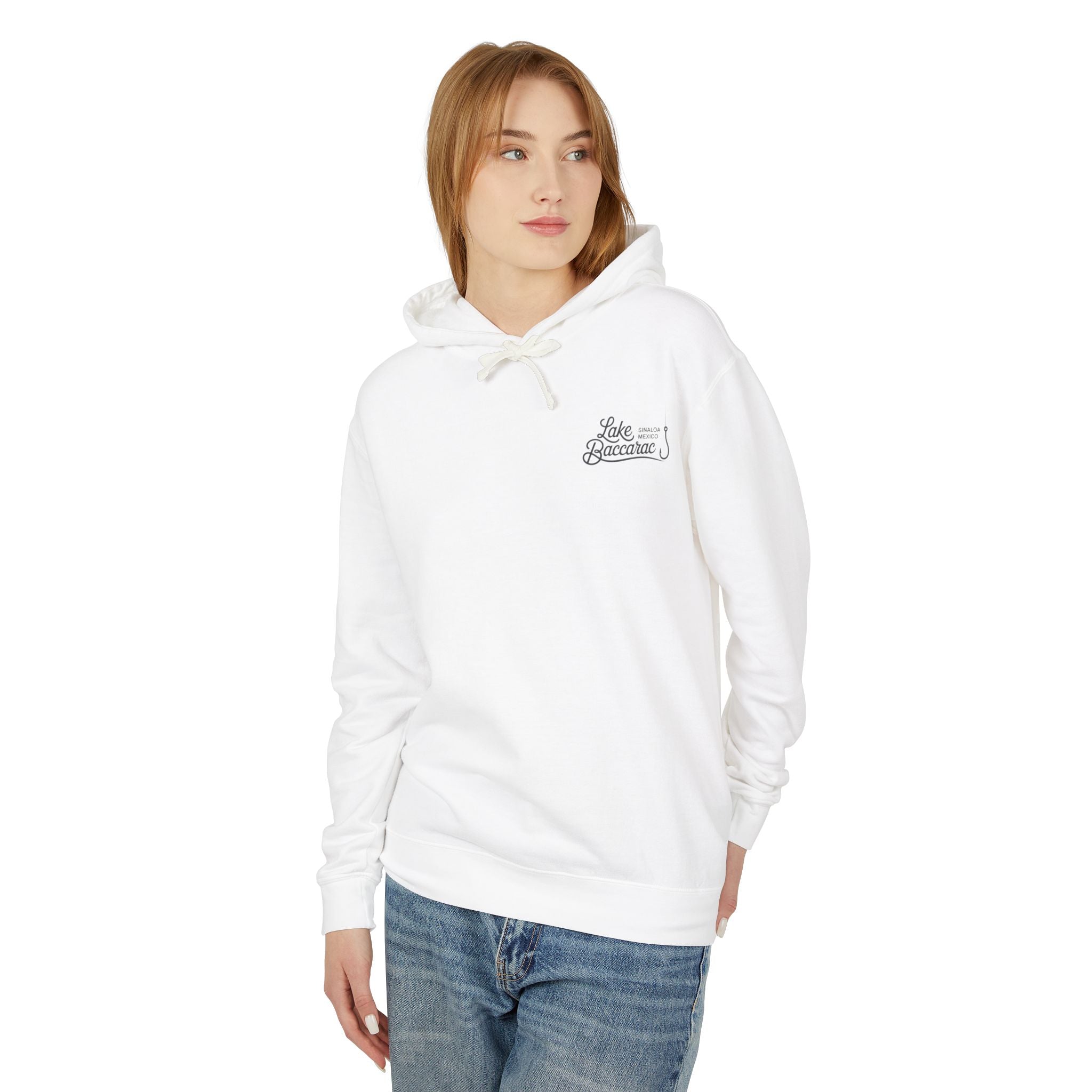 Lake Bacararac Fishing Hoodie | Crankbait Fish Graphic Sweatshirt