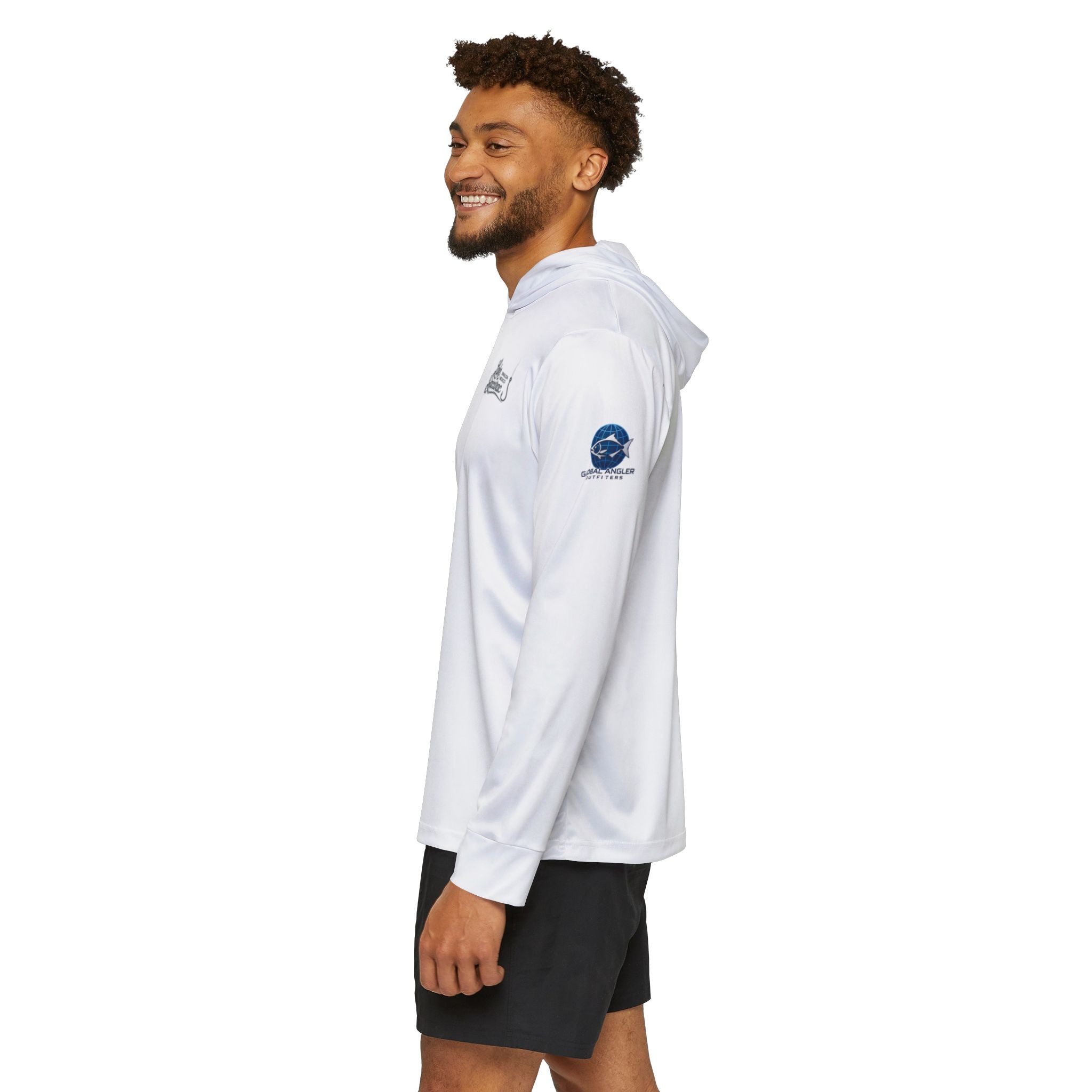 Lake Baccarac Sinaloa Mexico Performance Fishing Hoodie | Spinner Bait Crush