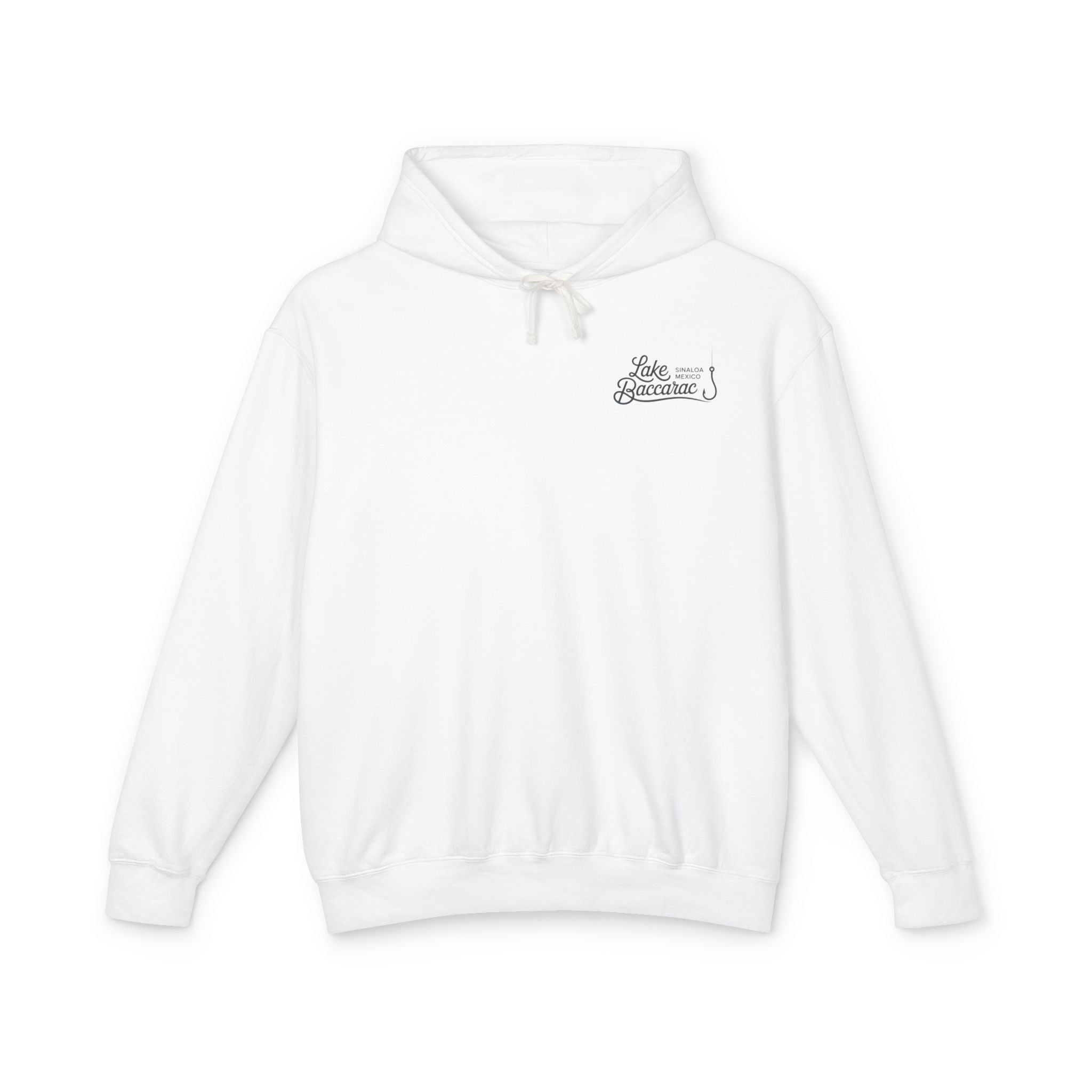 Lake Bacararac Fishing Hoodie | Crankbait Fish Graphic Sweatshirt