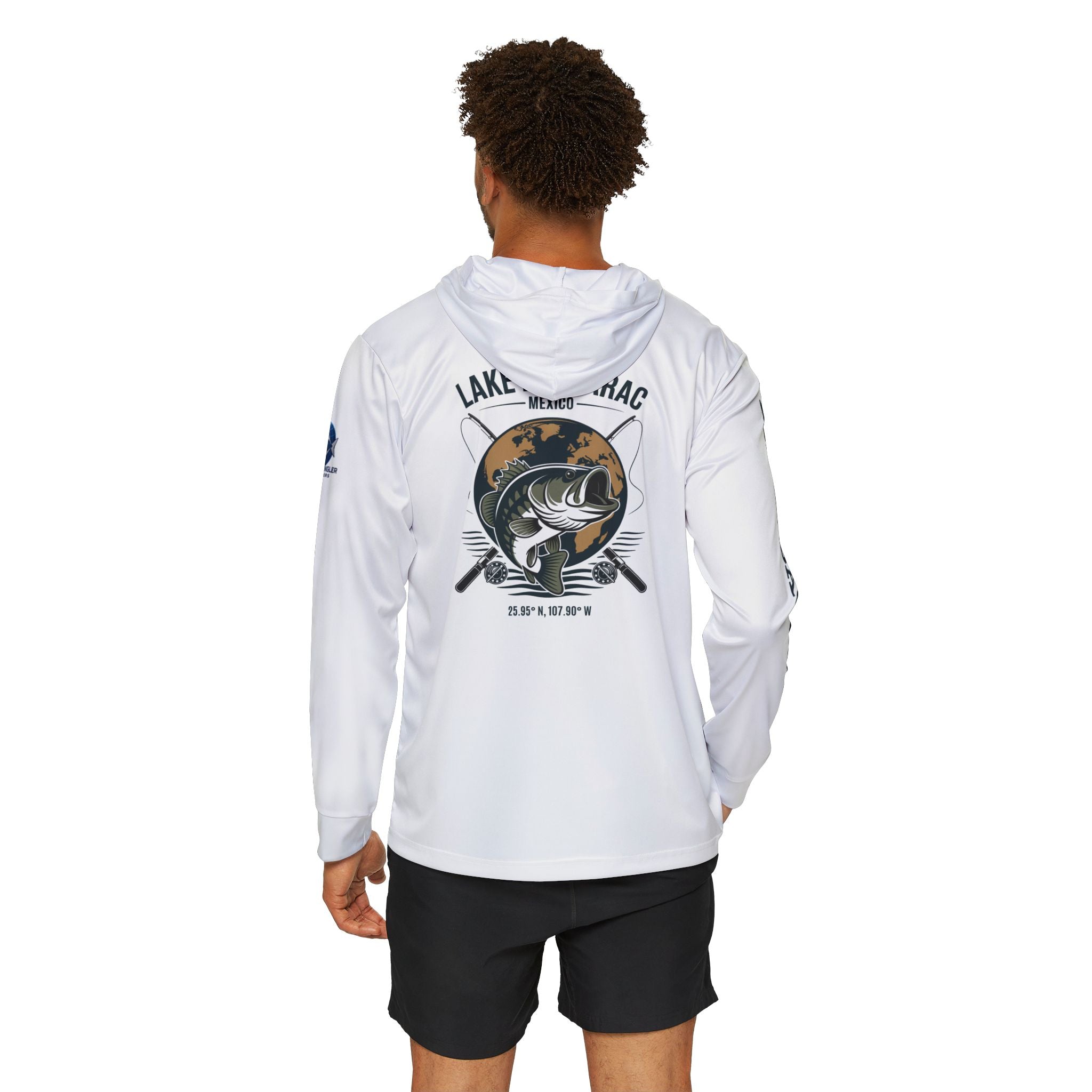 Lake Baccarac Sinaloa Mexico Performance Fishing Hoodie | Where Legends Are Caught