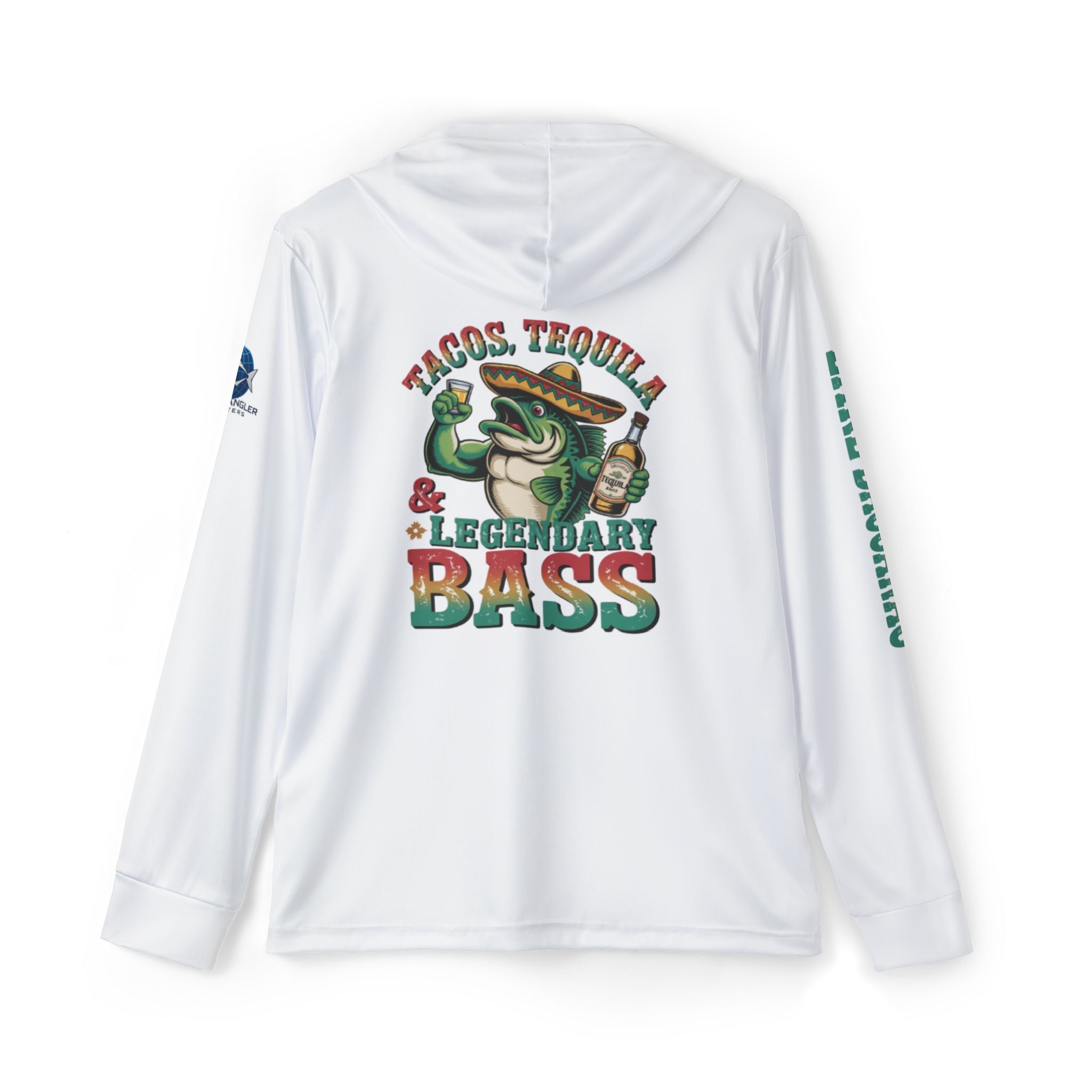 Lake Baccarac Sinaloa Mexico - Performance Fishing Hoodie | Tacos and Tequila